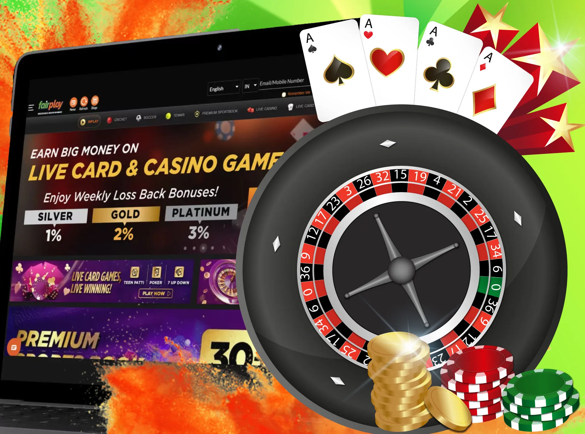 Playing online roulette is absolutely legal in India.