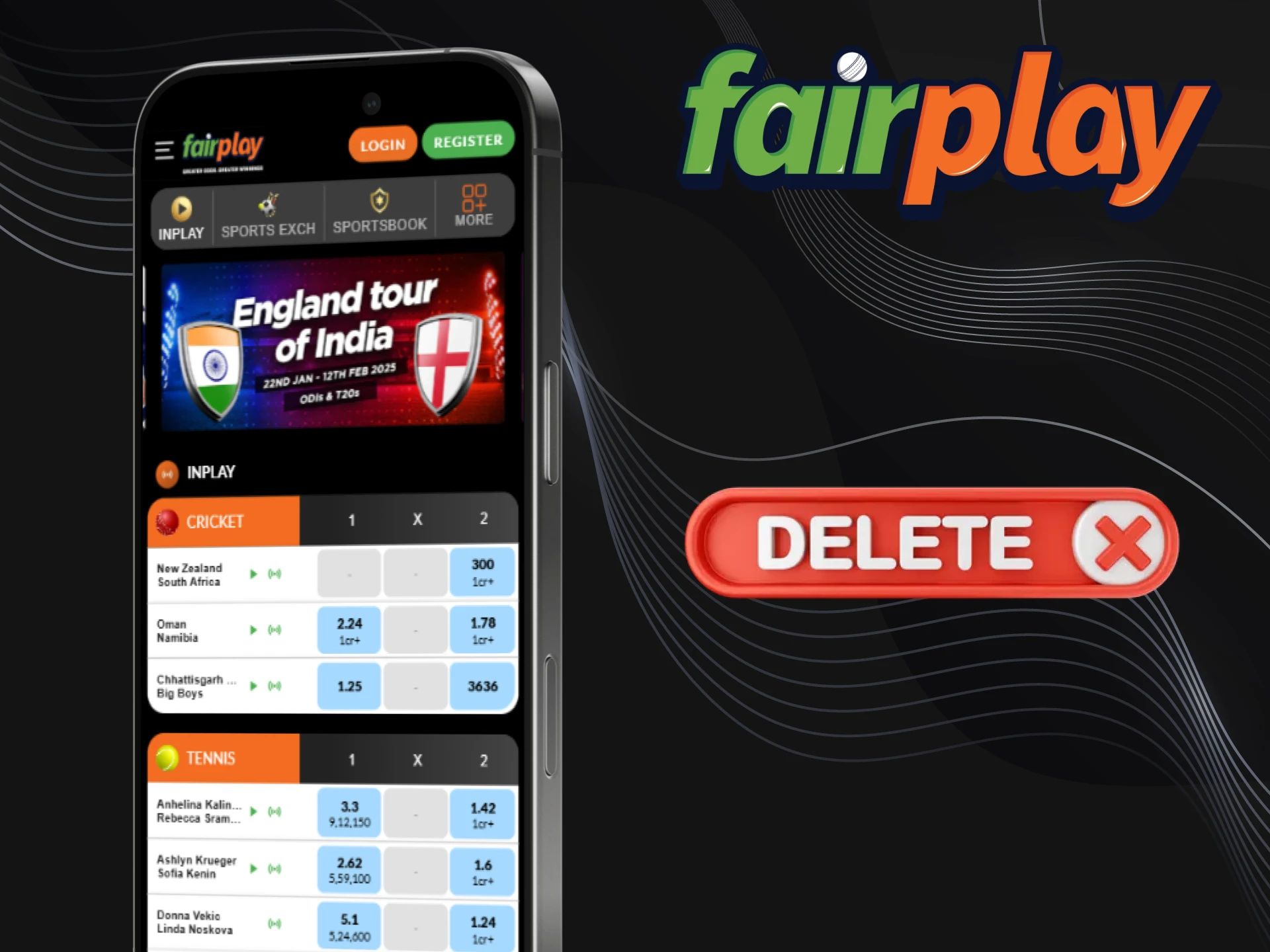 Find out how to uninstall the Fairplay app from your device.