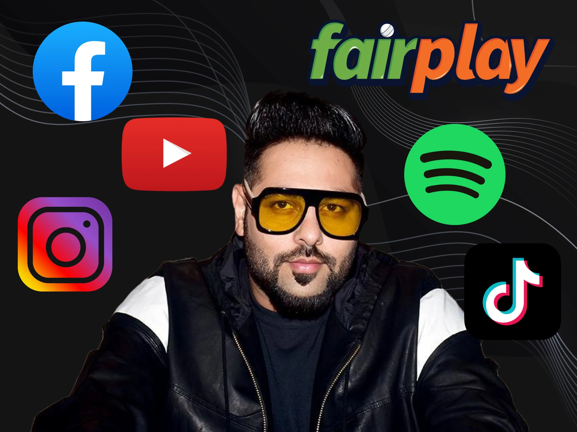 Check out the official networks of Fairplay ambassador Badshah.