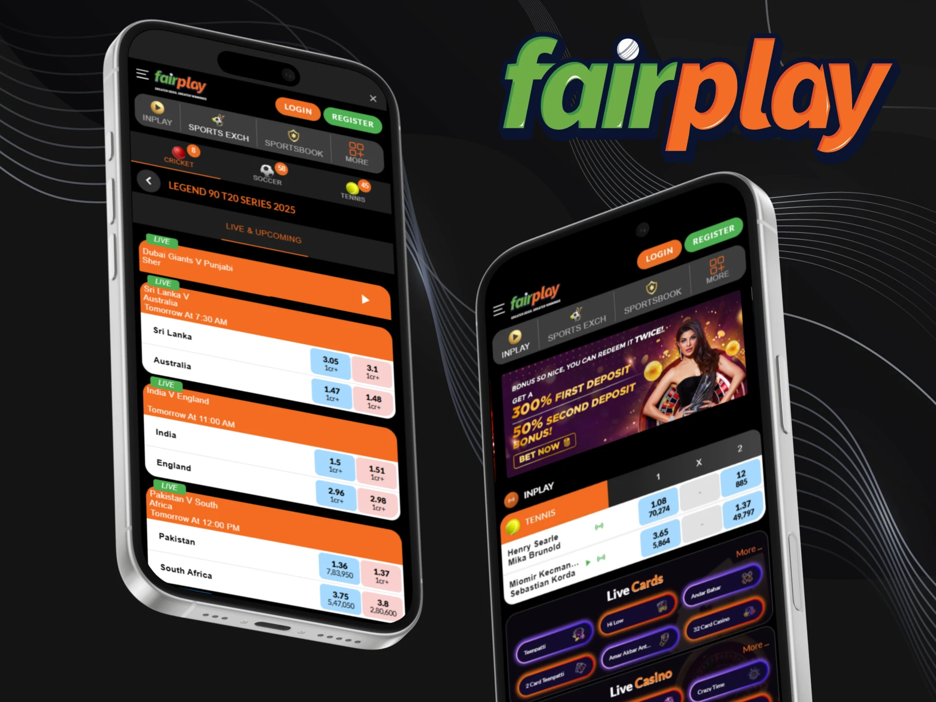 Download the Fairplay app and bet on the ICC Champions Trophy.